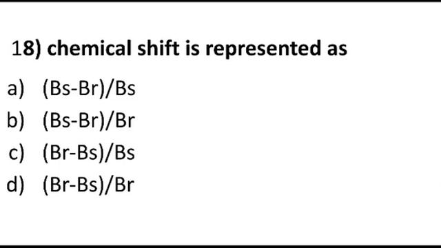 MCQs of NMR смотреть онлайн