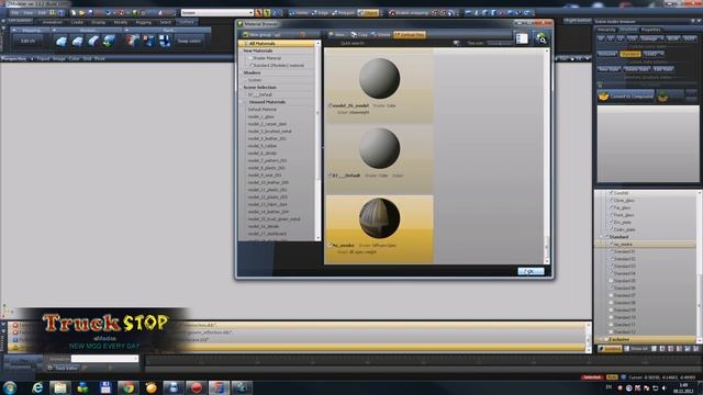 ZModeler 3 - tutorial (add objects to the cabin of truck in ETS-2) Part-2of2. смотреть онлайн