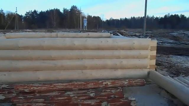 Площадка изготовления срубов бань и домов. Часть 2. смотреть онлайн
