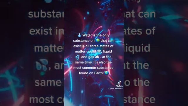 💧 Water is the only substance on 🌍 that can exist in all three states of matters смотреть онлайн