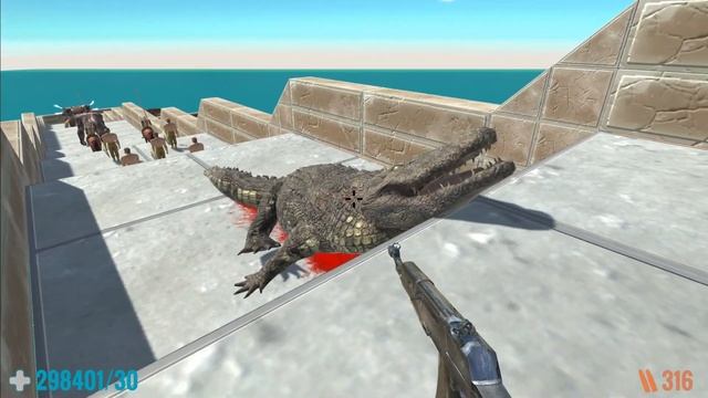 I Drop Zilla Godzilla Into Giant Lava Golem