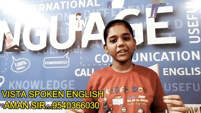 VISTA SPOKEN ENGLISH ,ENGLISH SPEAKING INSTITUTE...JIYA HOW TO GIVE AN INTRODUCTION смотреть онлайн