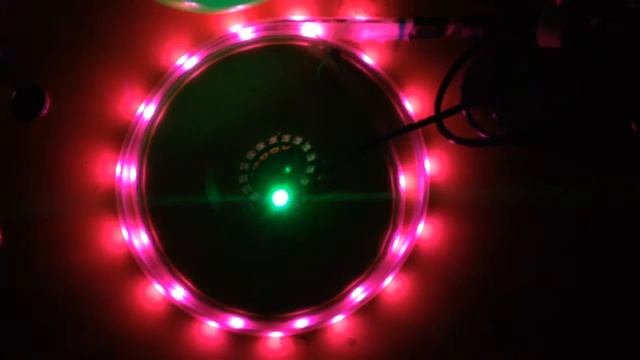 Neopixel Strip Sold As BLINKYTAPE + Neopixel Ring