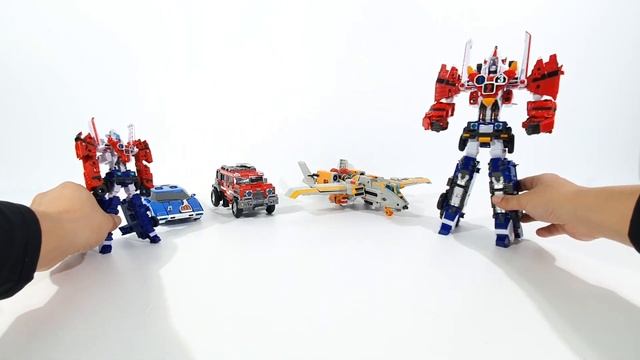 SoloChange Mini Combo DX Combo Tobot TitanV King Titan Tachyon WildChief JetThunder Transformation смотреть онлайн