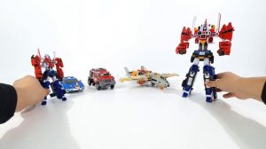 SoloChange Mini Combo DX Combo Tobot TitanV King Titan Tachyon WildChief JetThunder Transformation