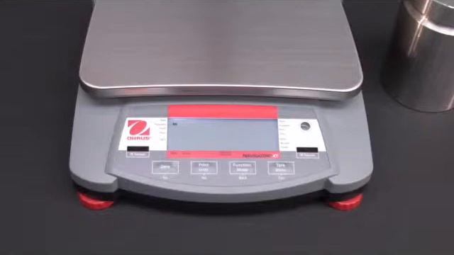 OHAUS Navigator® Training Operations Span Calibration смотреть онлайн