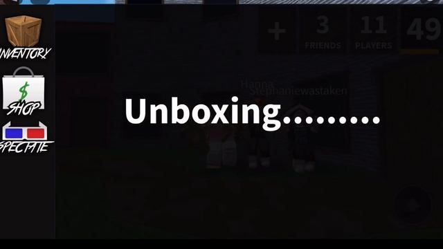 Opening rainbow box in mm2!💗| Sub for more❤️ смотреть онлайн