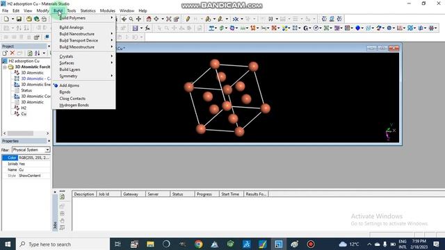 Materials Studio Tutorial - Adsorption Locator Tool #material #adsorption #studio@MajidAli2020 смотреть онлайн