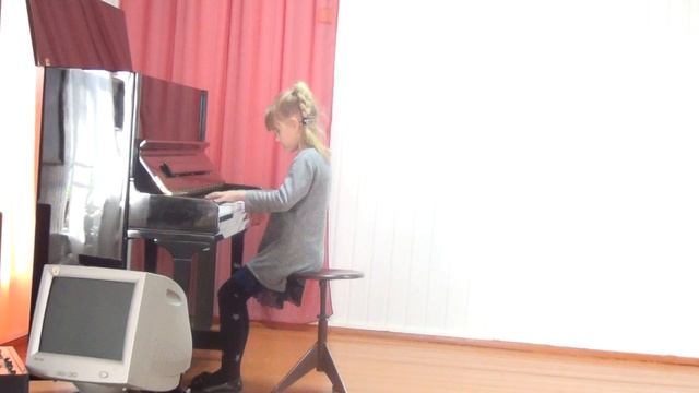 Зайцева Алена Менуэт И.С.Бах смотреть онлайн