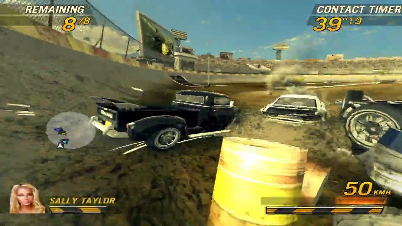 Flat Out 2 - Single Derby - Bowl 2 #flatout2 #games смотреть онлайн
