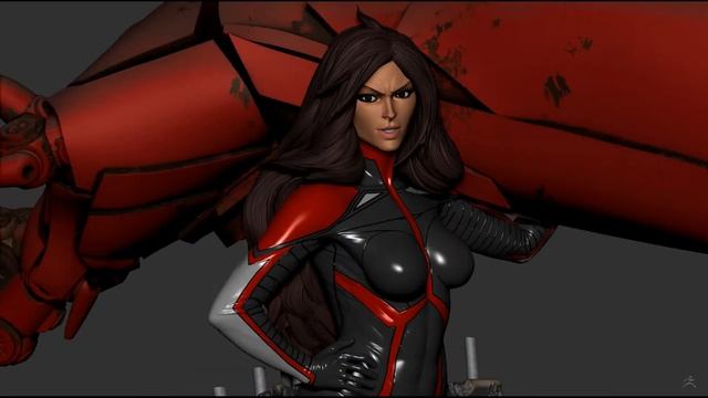 Monet | X Men Statue смотреть онлайн
