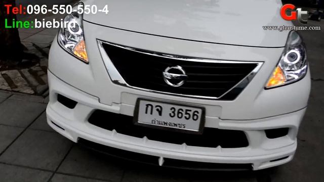 แต่งรถ Almera 2012 แต่งไฟ Projector Xenon ชุดแต่ง NTS Tel. 095-669966-8 // 096-550-5504 смотреть онлайн