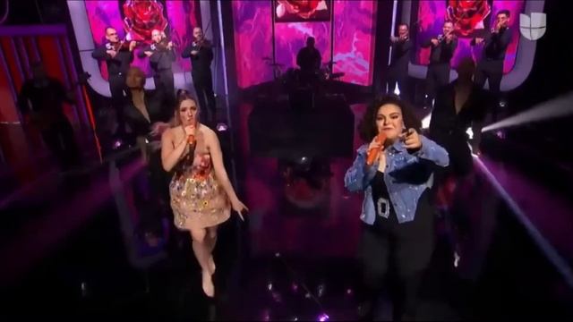 Lucero Mijares y Mía Rubin cantan “Como la flor” en Juego De Voces (2024) смотреть онлайн