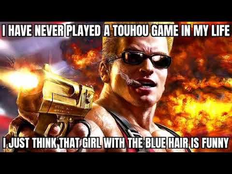 I have never played a touhou game in my life I just think that girl with the blue hair is funny смотреть онлайн