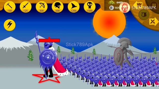 RISE OF RED ARMY MEGA GOLDEN GRIFFON THE GREAT FINAL BOSS | Stick War Legacy Mod | Stick789Apk