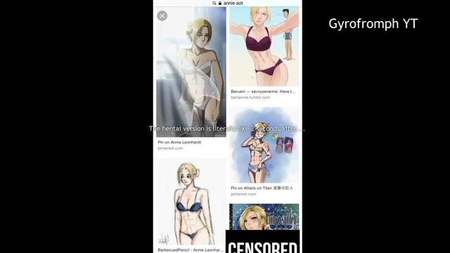 Annie Leonhart Hentai/NSFW Speedrun смотреть онлайн