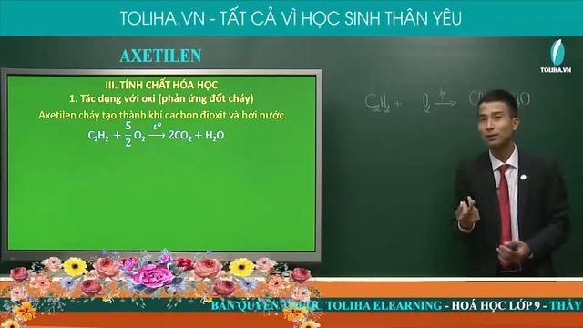 Axetilen - Hóa Học Hữu Cơ lớp 9 смотреть онлайн