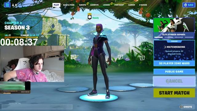 🔴1V1 U VBUCKS I ZONE WARS - 60 000 VBUCKS DELIM🔴SAC IGUANNA смотреть онлайн