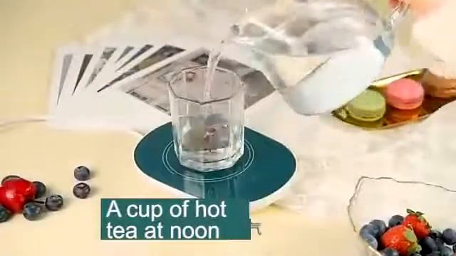 Ceramic Coffee Mug with heating pad (max 55°c) смотреть онлайн