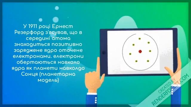 Відеоскрайбінг. "Еволюція" моделі атома смотреть онлайн