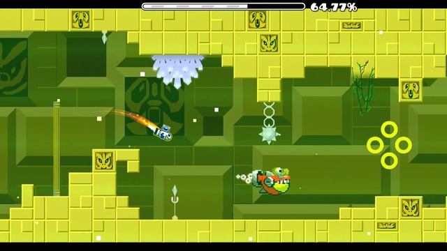 "Labyrinth Zone" (Harder 6⭐) [All Coins] by AbstractDark | Geometry Dash 2.2 смотреть онлайн