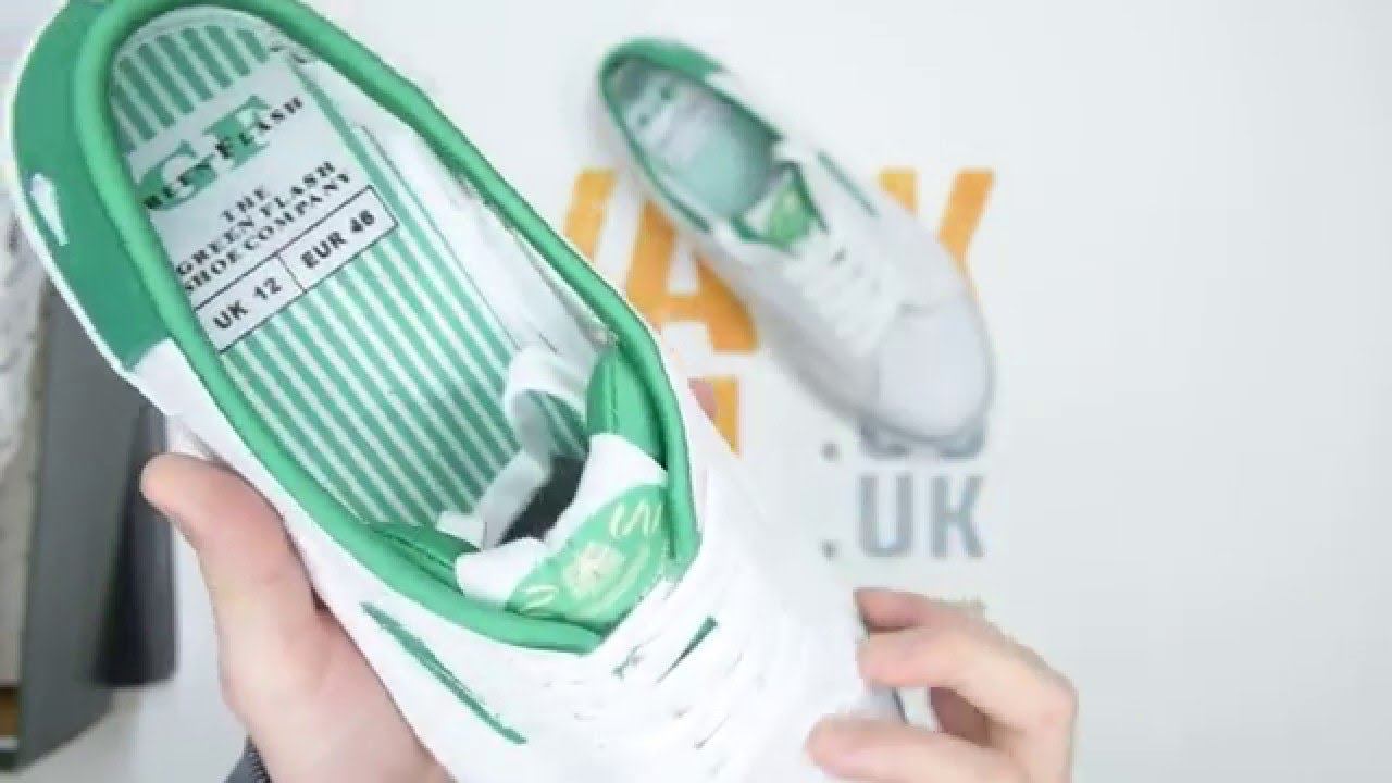 Dunlop Green Flash - White / Green - Walktall | Unboxing | Hands on смотреть онлайн