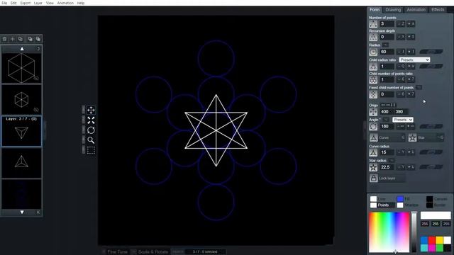 Metatron's Cube - OmniGeometry Tutorial смотреть онлайн
