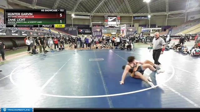 152 Lbs Semifinal - Hunter Garvin, Big Game Wrestling Club Vs Zane Licht, Askren Wrestling Academy смотреть онлайн