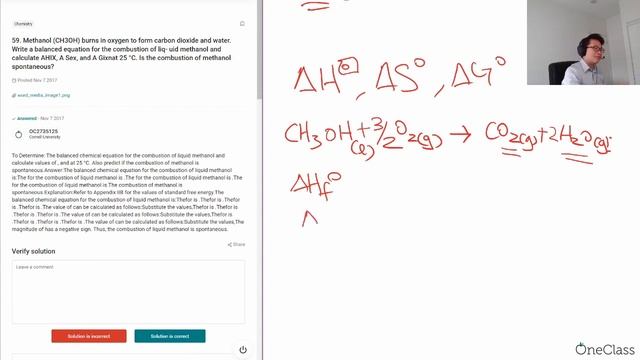When the methanol burns, what is the formula of the other reactant смотреть онлайн