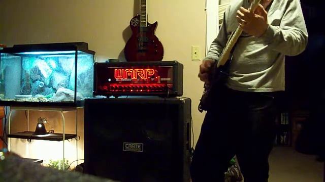 Jamming the LTD ESP JH-200 guitar on the Hughes and Kettner Warp X смотреть онлайн