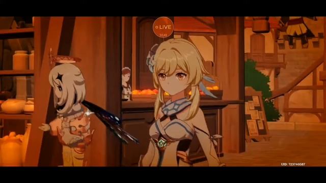 Genshin Impact продолжаем собирать вредного снеговика смотреть онлайн
