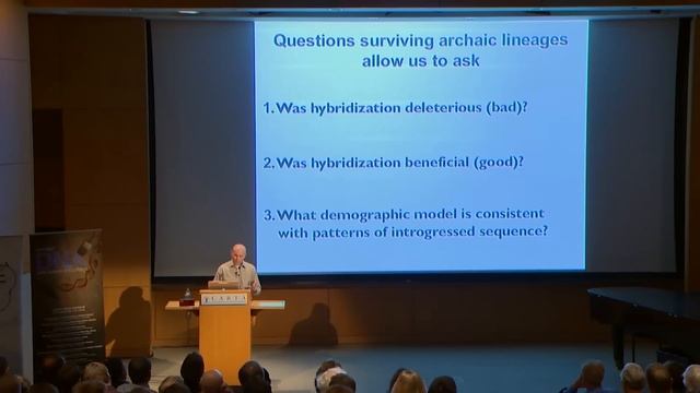 CARTA: Ancient DNA and Human Evolution – Joshua Akey: Neandertal Genes in Present Day Humans смотреть онлайн