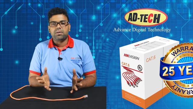 Hikvision CAT 6 Ethernet Cable смотреть онлайн
