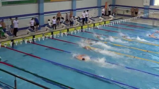 золотой заплыв Равиля Нагаева на 50м в/с смотреть онлайн