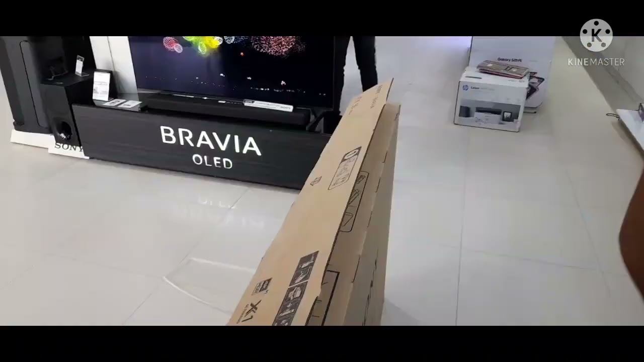 UNBOXING SONY KD-55X75K смотреть онлайн
