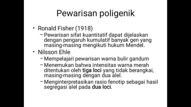 GENETIKA KUANTITATIF 1 | PENGANTAR | BELAJAR GENETIKA смотреть онлайн