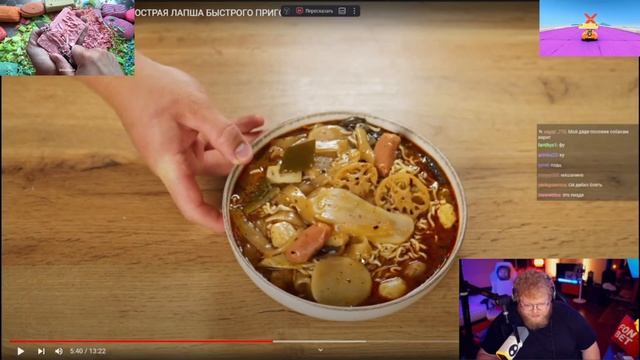 T2x2 СМОТРИТ - ОСТРАЯ vs ОСТРЕЕ vs САМАЯ ОСТРАЯ ЛАПША БЫСТРОГО ПРИГОТОВЛЕНИЯ (vanzai) смотреть онлайн