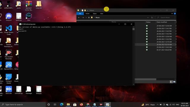 Amino.py | Compatible with send message or events смотреть онлайн