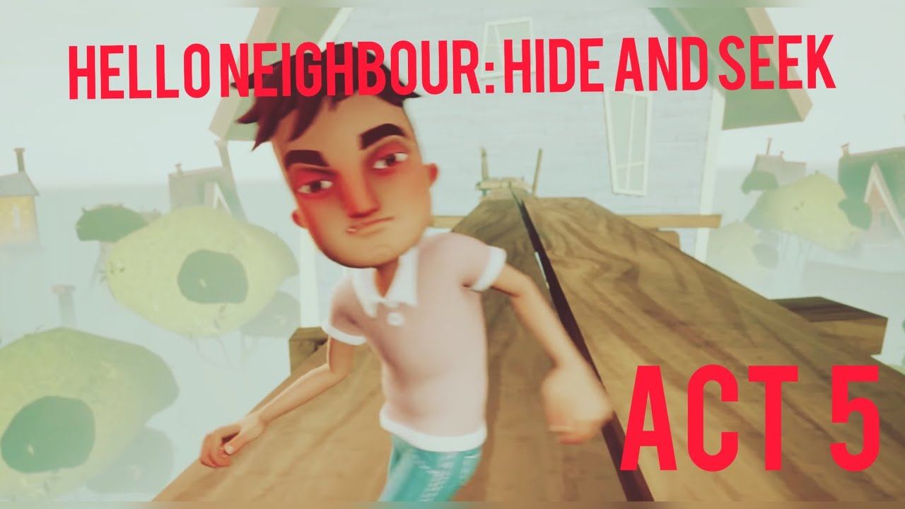 Completing HELLO NEIGHBOUR:HIDE AND SEEK Act 5😎 смотреть онлайн