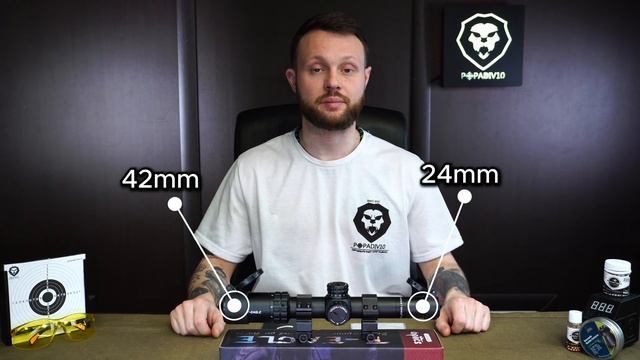 Оптический прицел T-Eagle EO 1.2-6x24 WA FP SFP (30 мм) Видео Обзор смотреть онлайн