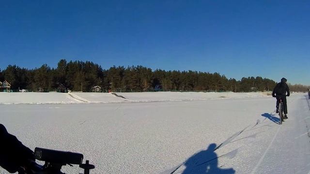 На велосипедах по Волге на Гаврилову Поляну 19. 01. 2023 г. смотреть онлайн