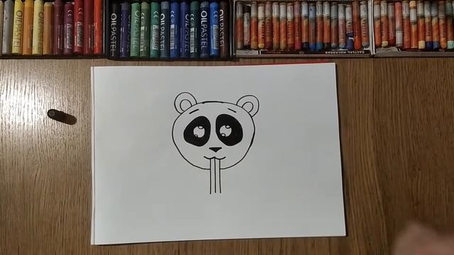 Как нарисовать ПАНДУ / Уроки Рисования / how to draw a Panda / Drawing Lesson смотреть онлайн