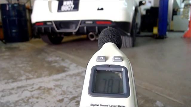 Honda CR-Z SuperCircuit Axle Back Exhaust system dB Noise Level Check смотреть онлайн