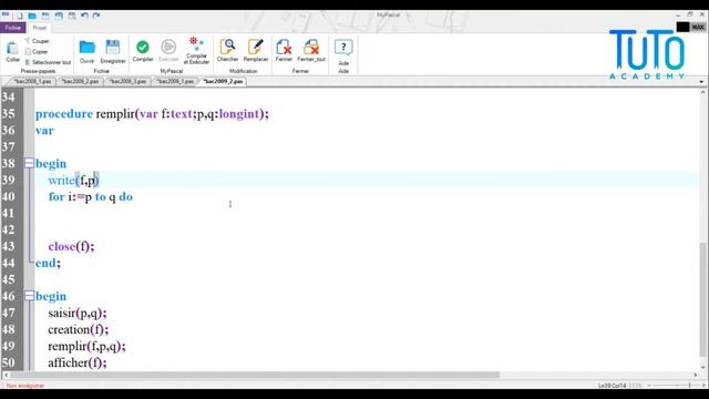 Correction Tp Prog - Bac Info 2009 - 14h30 смотреть онлайн