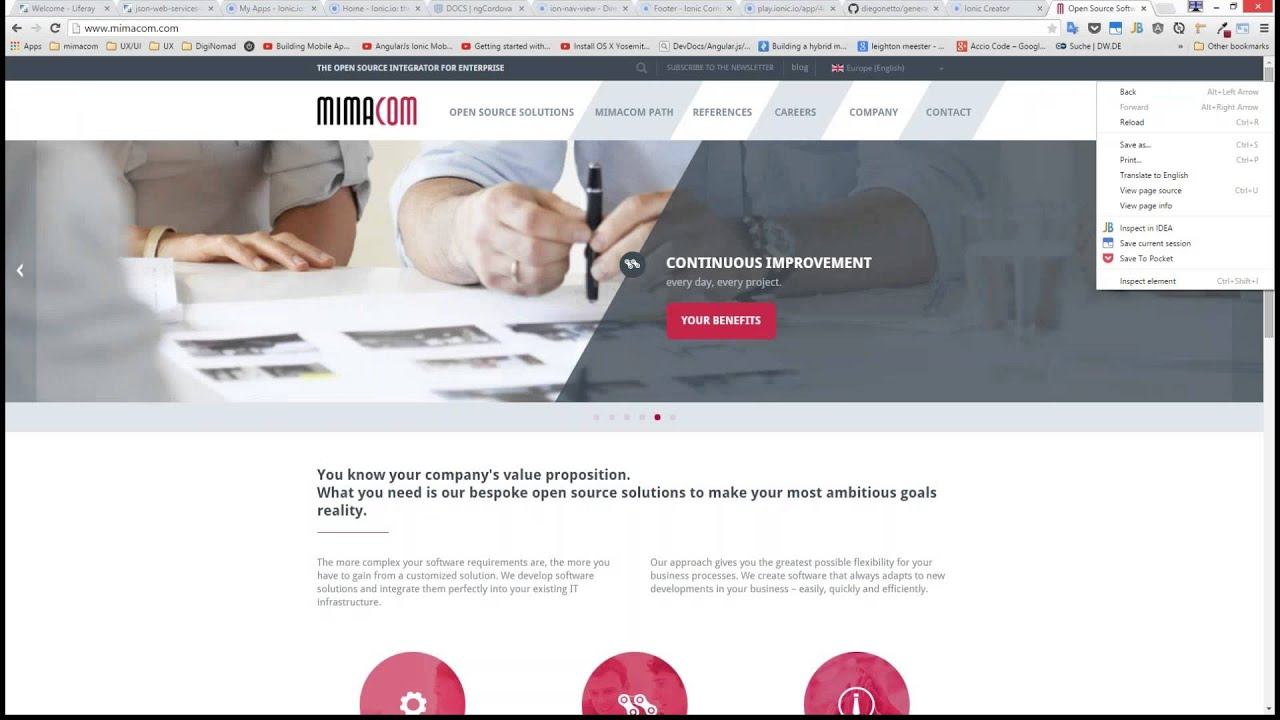 Mobile app development for Liferay a mimacom Webinar смотреть онлайн