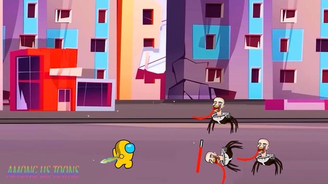 어몽어스 VS Upgraded Titan Speaker Man vs All Zombie Skibidi Toilet ARMIES | Among us animation смотреть онлайн