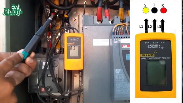 Cara Menggunakan Phase rotation indicator Fluke 9040 смотреть онлайн