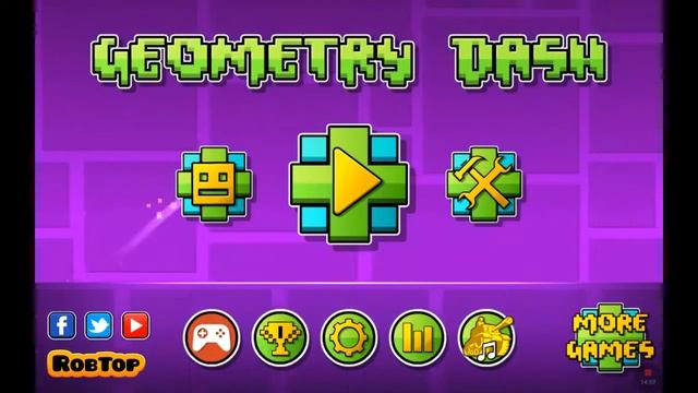 Geometry Dash первая версия смотреть онлайн