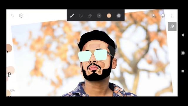 Vector art step by step in INFINITE DESIGN || CARTOON YOURSELF || MOBILE EDITING смотреть онлайн