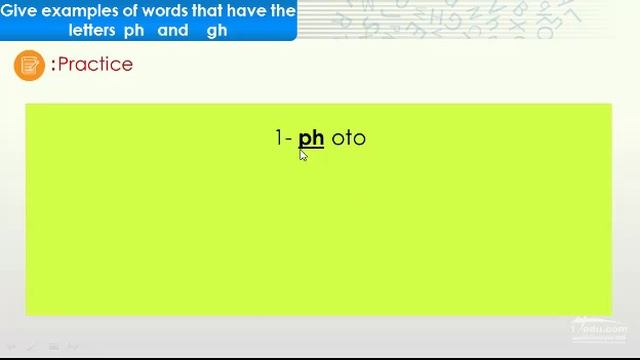 words that have the letters ph and gh смотреть онлайн